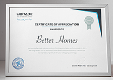 Lootah Real Estate: Platinum Award H1